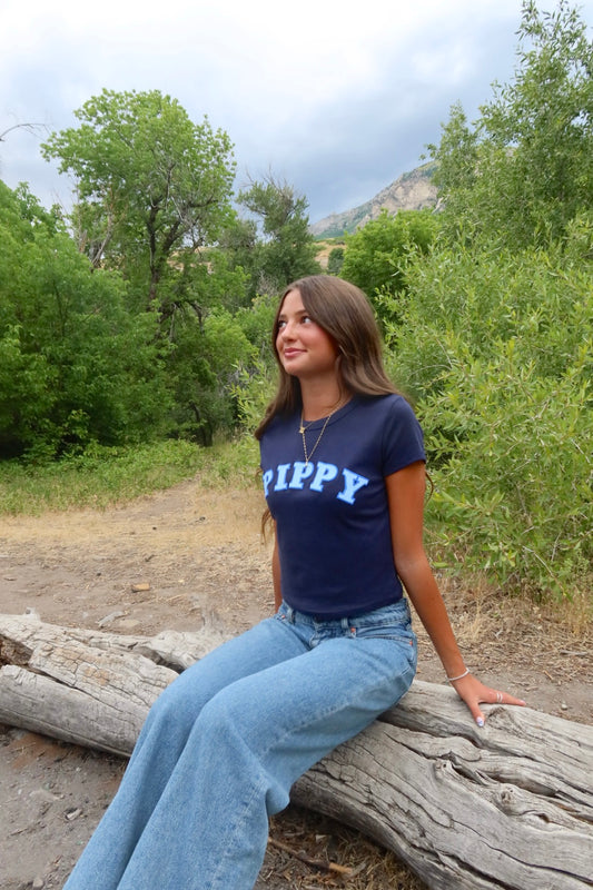 Pippy Mini Tee - Blue