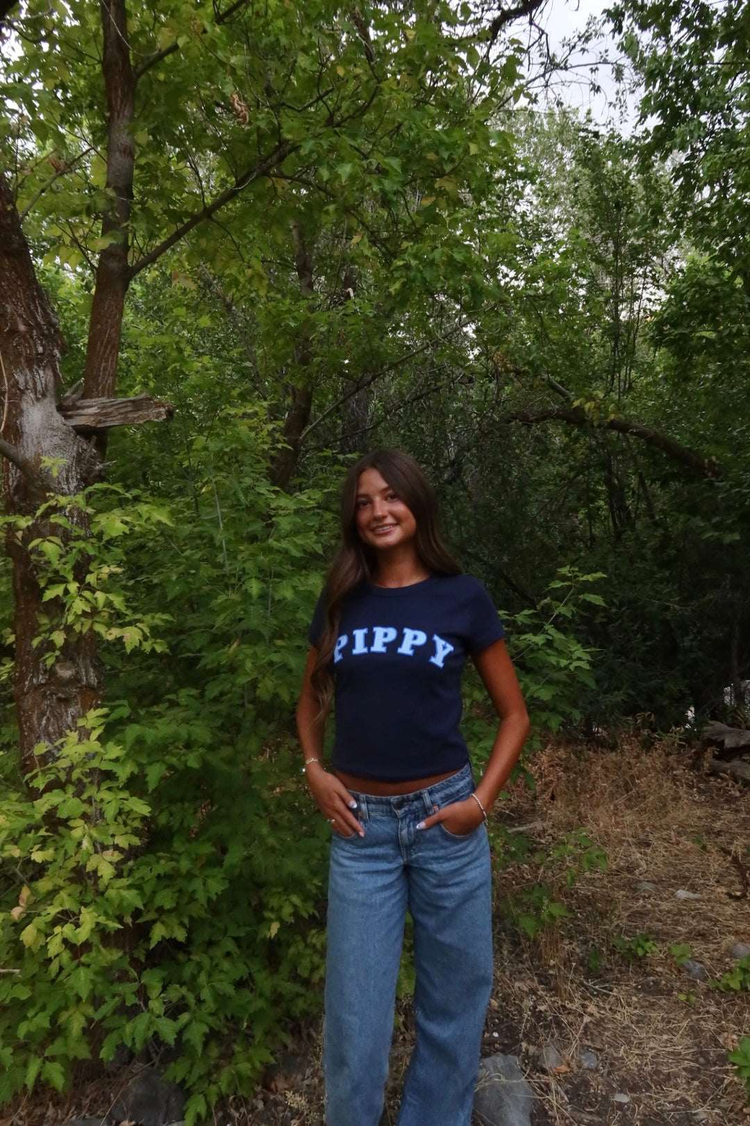 Pippy Mini Tee - Blue