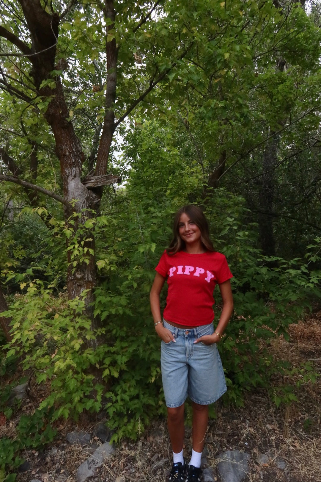Pippy Mini Tee - Red