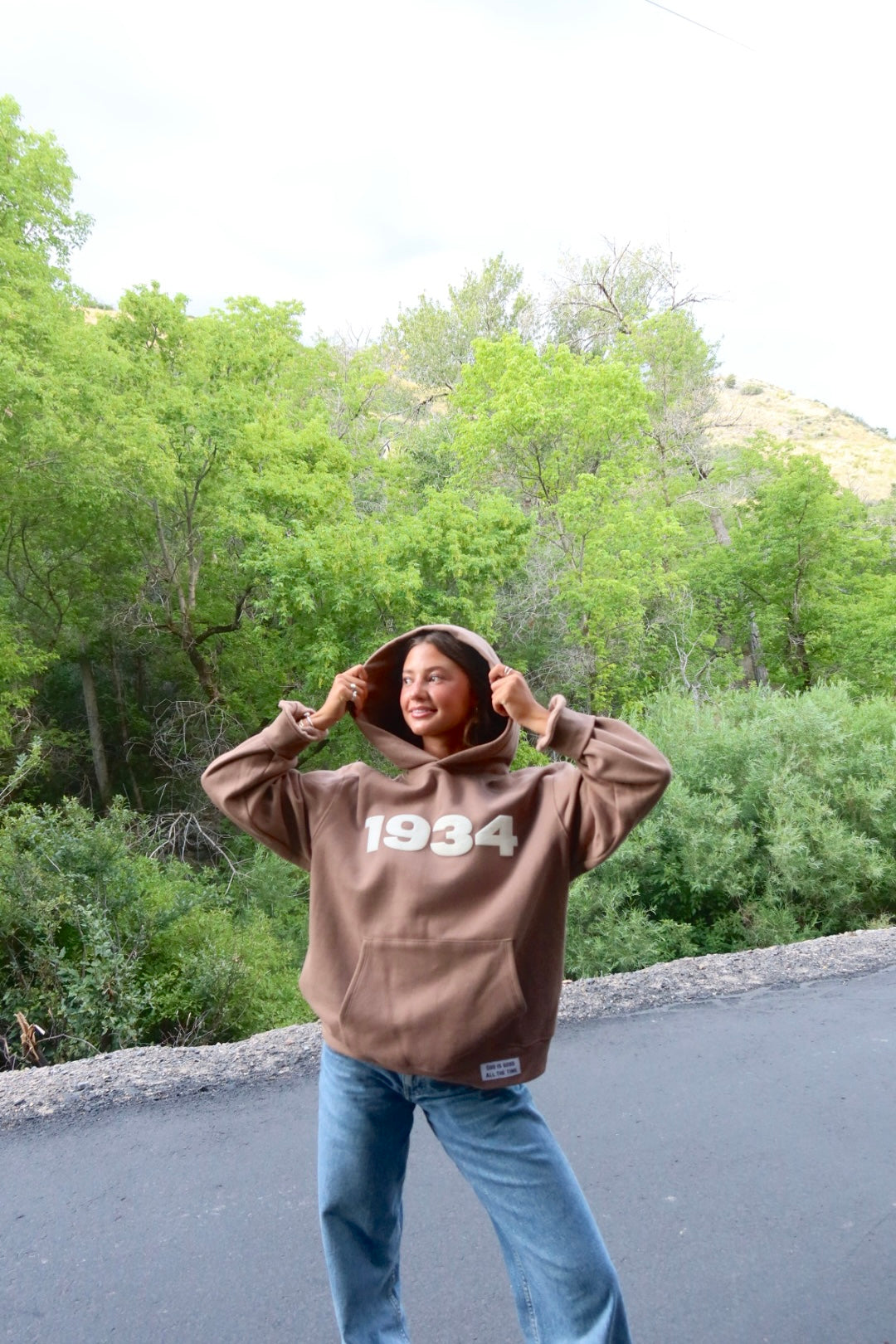 1934 Hoodie - Vintage Brown