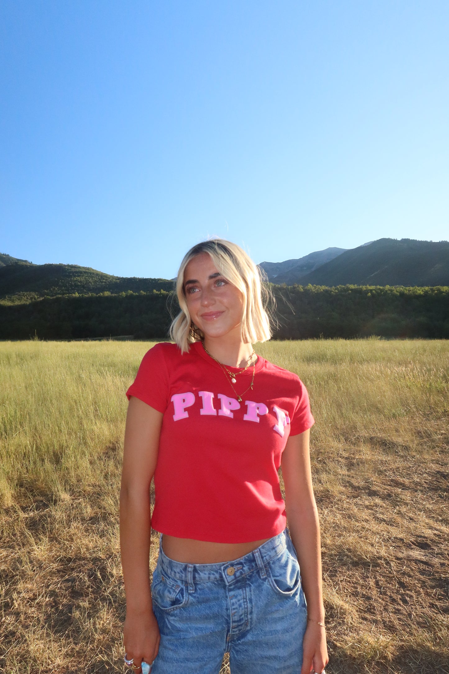 Pippy Mini Tee - Red