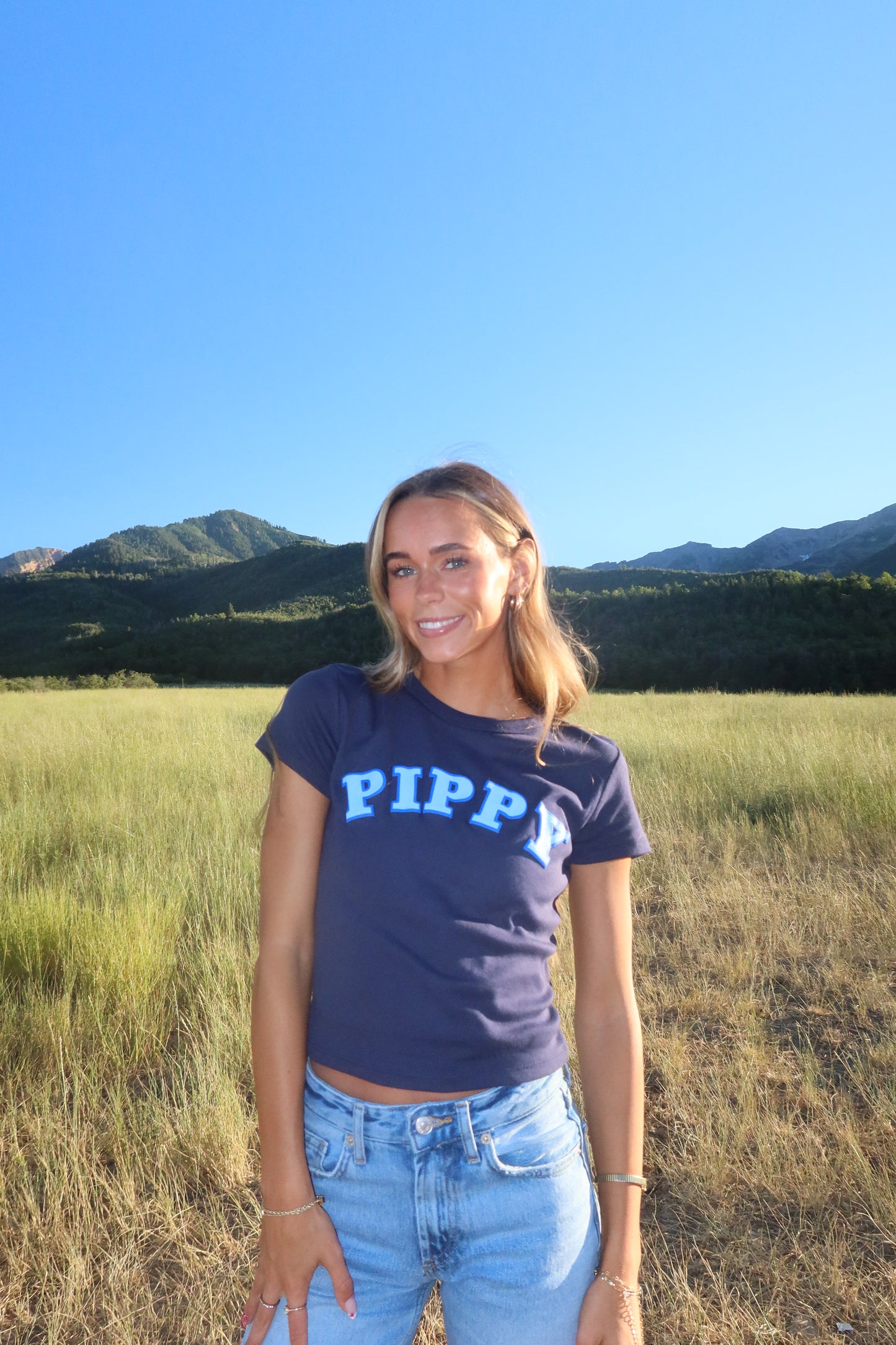 Pippy Mini Tee - Blue